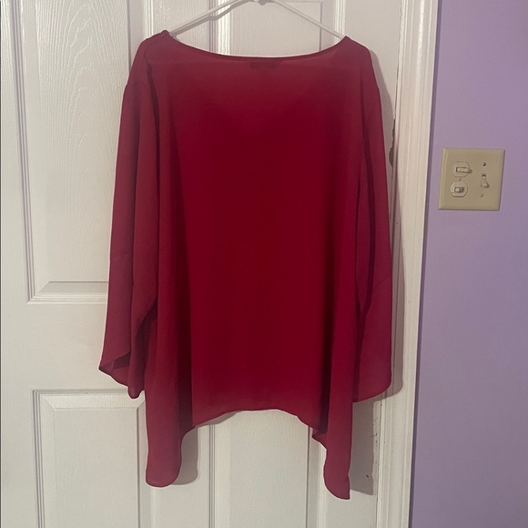 The Pioneer Woman 3/4 sleeves Shark bite hem Tunic Top-XXL- NWOT - Picture 10 of 11
